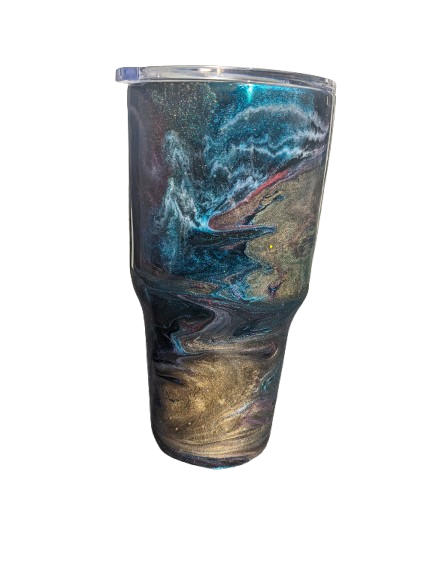 Ink Swirl 27 oz Tumbler