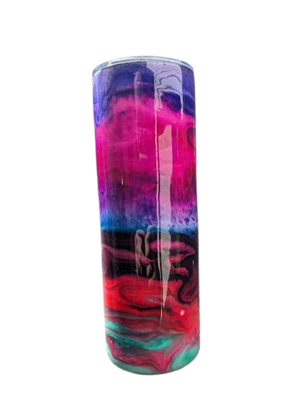 20 oz Ink Drop Tumbler